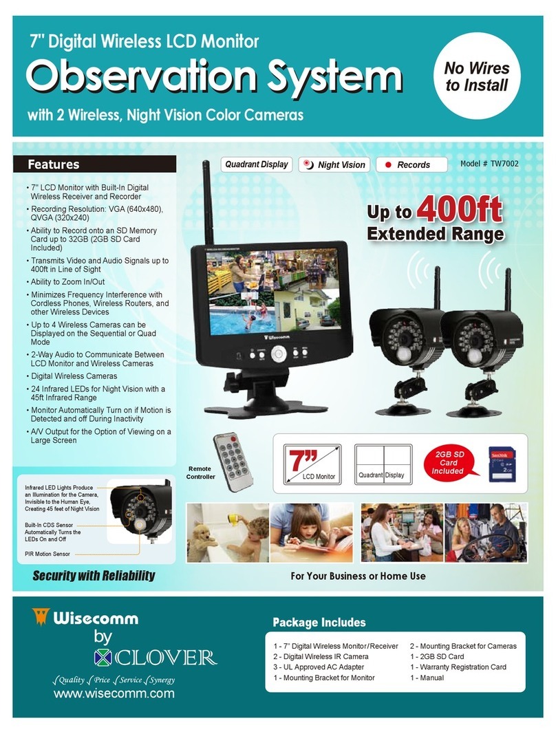 Wisecomm Observation System Specifications