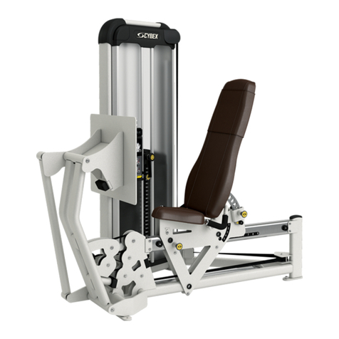CYBEX VR3 Leg Extension Instruction Manual