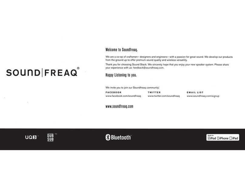 Sound Freaq Sound Stack quick start guide