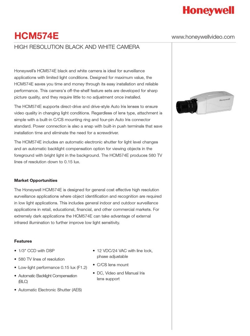 Honeywell HCM574E User manual