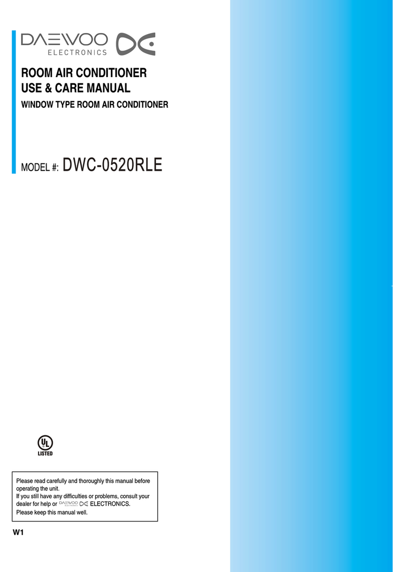 Daewoo DWC-0520RLE User manual