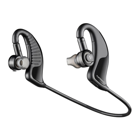 Plantronics BackBeat 903 User manual Plantronics BackBeat 903 User manual