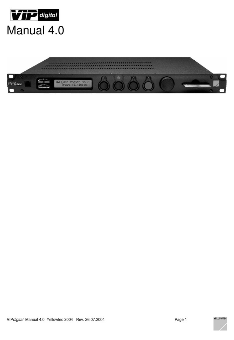 Yellowtec Digital Voice Processor manual&nbsp;