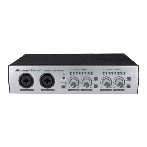 Alto ? MICtube User manual Alto ? MICtube User manual