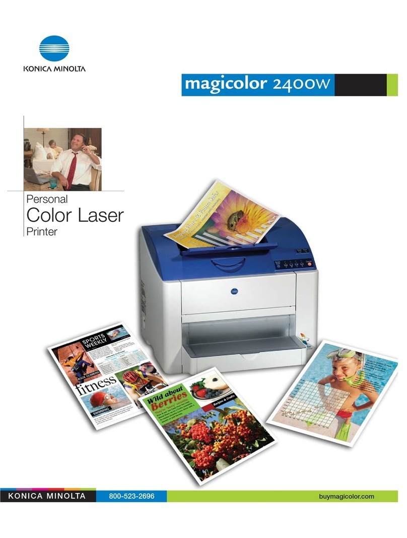 Konica Minolta magicolor 2400W User manual