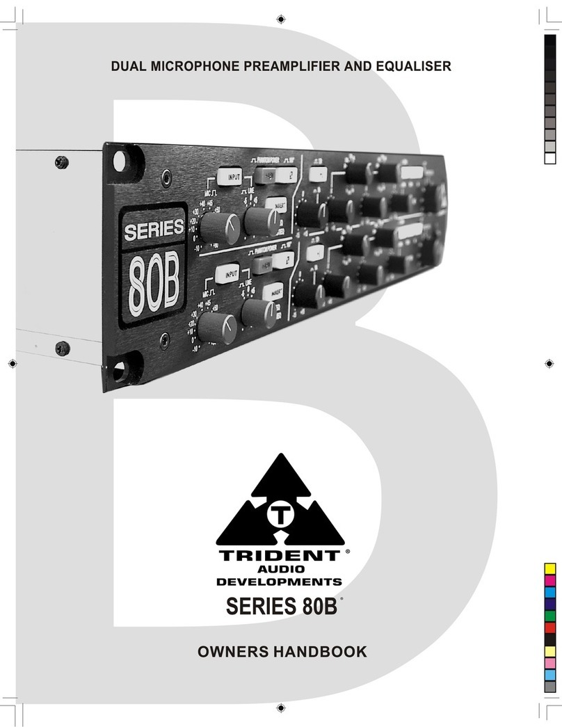 Trident 80B Series Owner's handbook