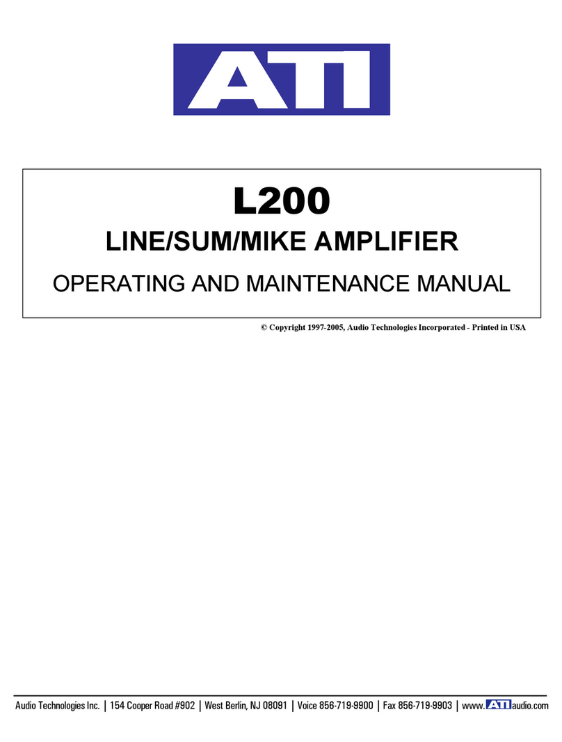 ATI Technologies L200 Operating instructions