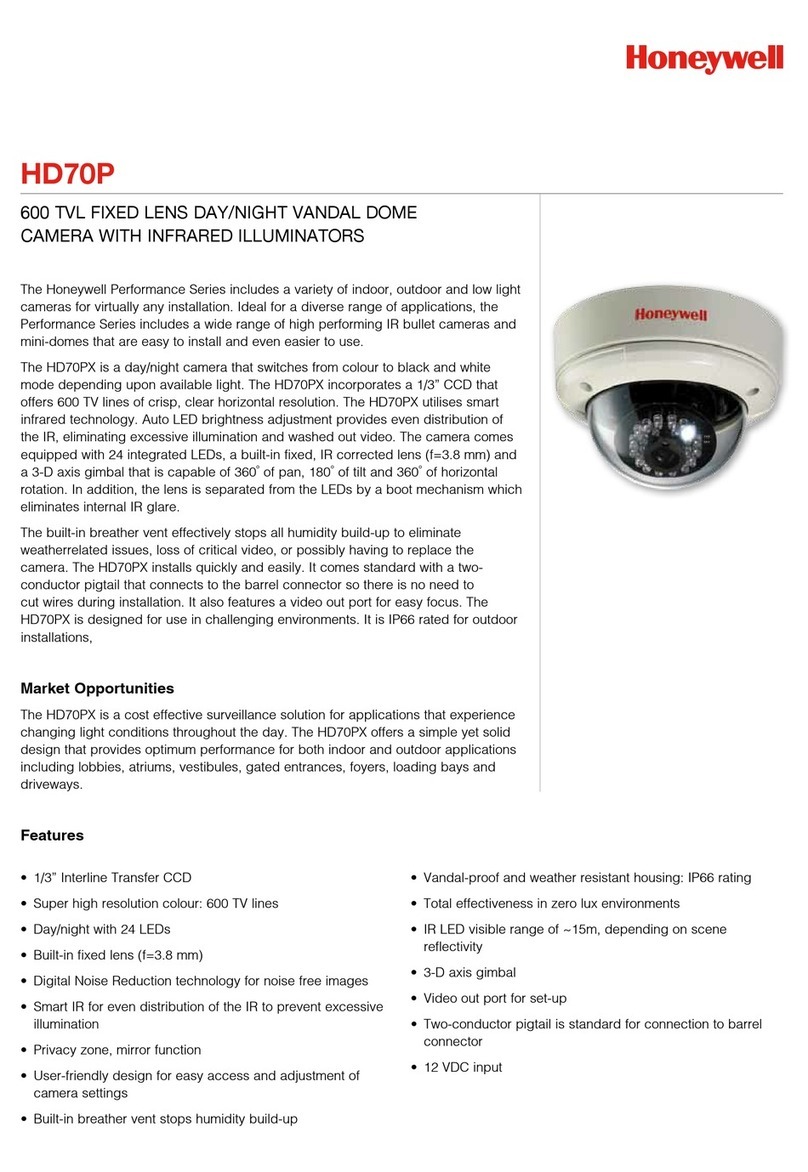 Honeywell HD70P User manual