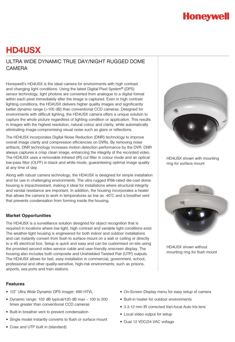 Honeywell HD4USX User manual