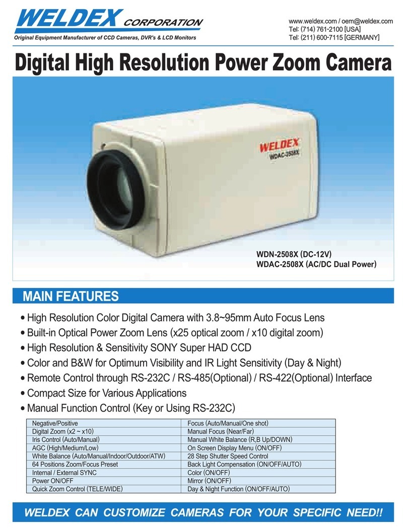 Weldex WDN-2508X User manual