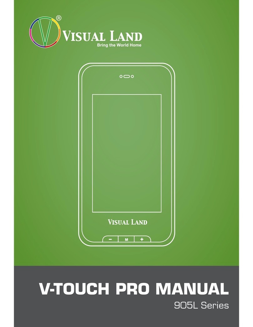 Visual Land V-Touch Pro User manual
