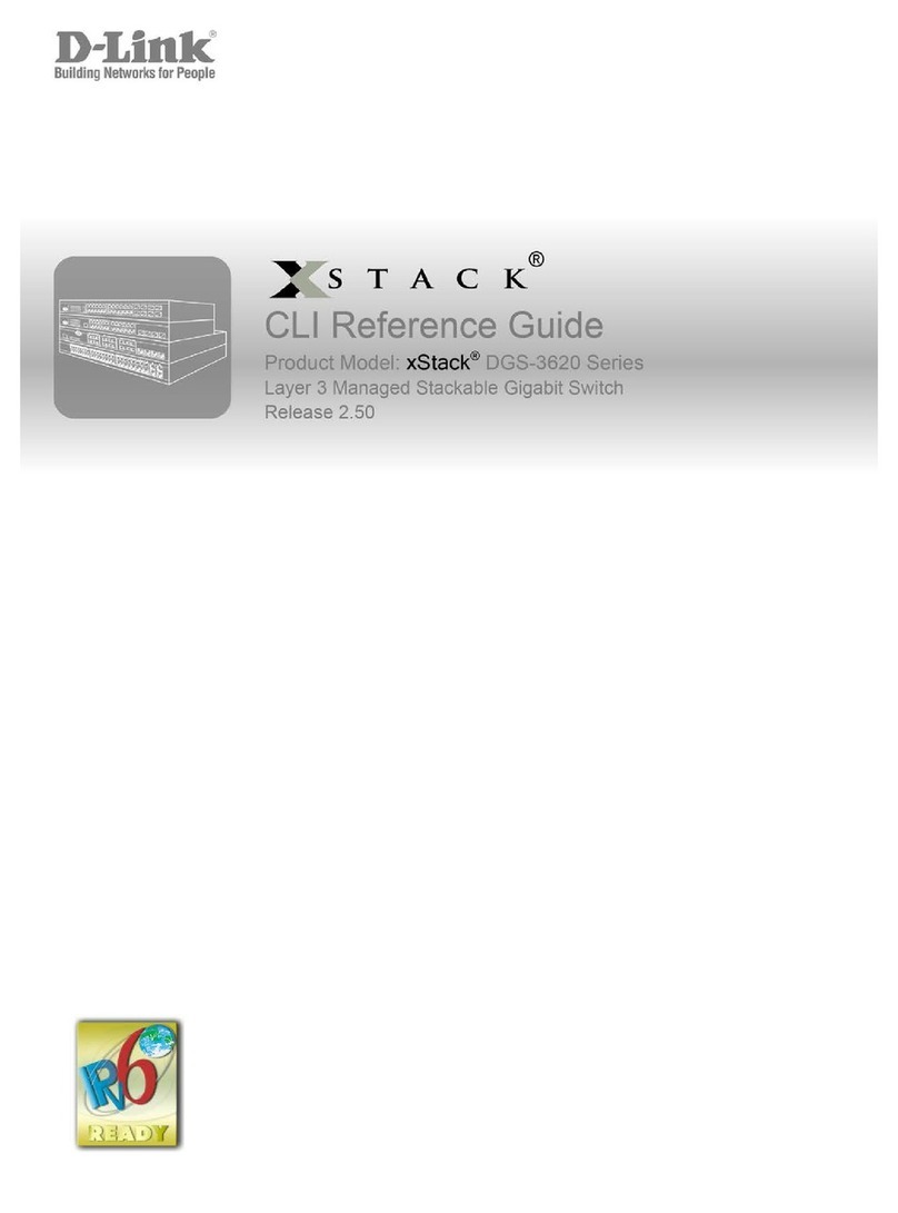 D-Link xStack User manual D-Link xStack User manual