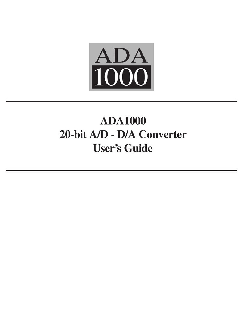 Lucid ADA1000 user guide