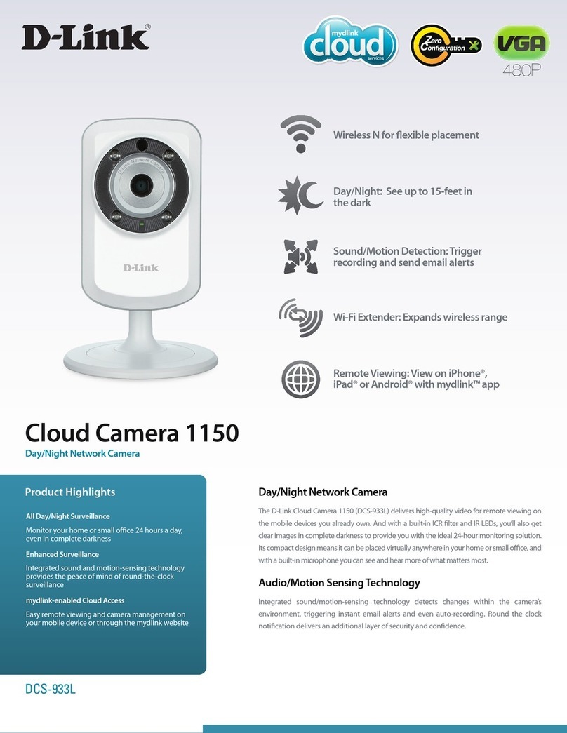 D-Link DCS-933L Cloud Camera 1150 User manual