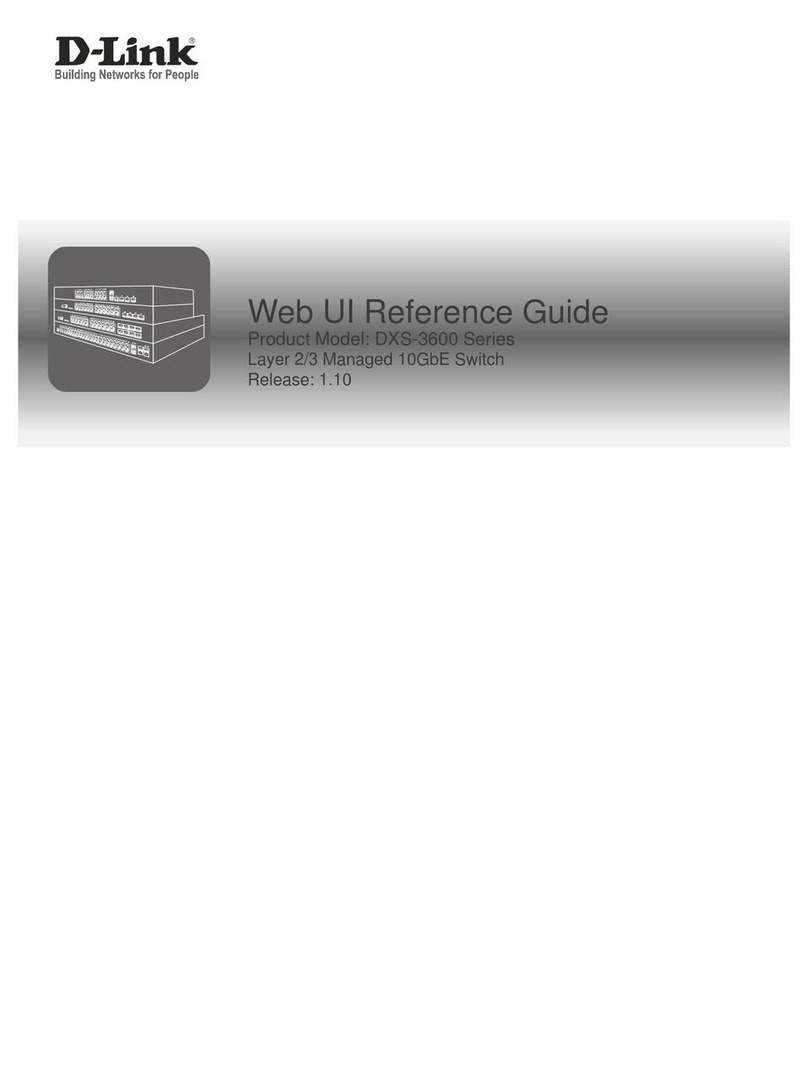 D-Link DXS-3600 Series User manual