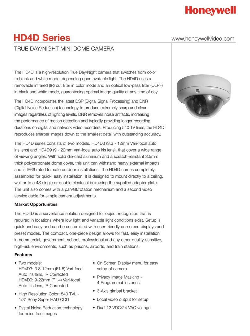 Honeywell HD4D3 Specifications