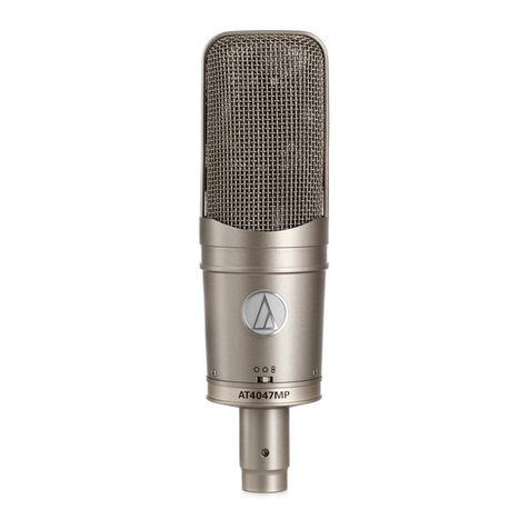 Audio Technica AT4047MP User manual