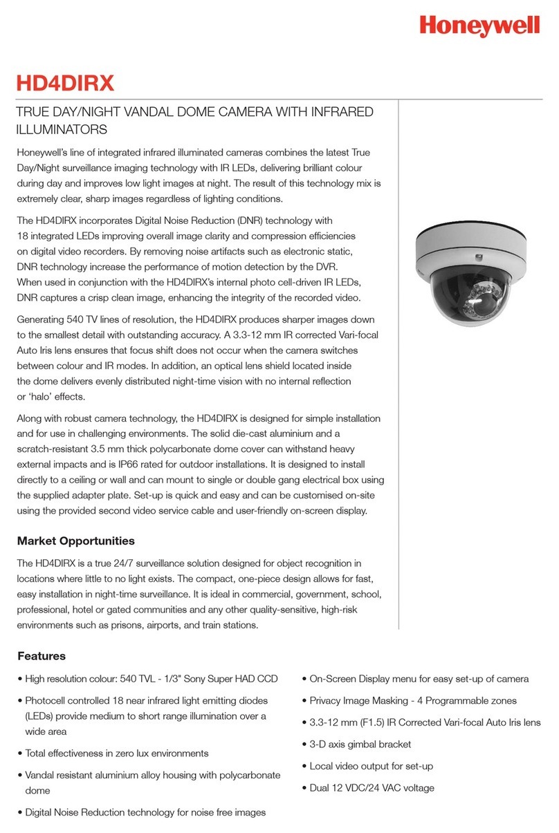 Honeywell HD4DIRX User manual