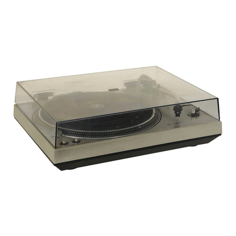 Technics SL-1500 User manual
