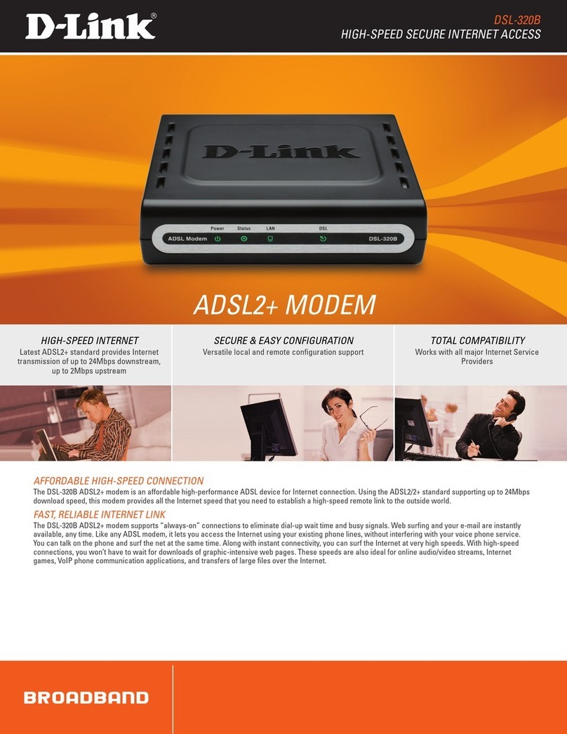 D-Link DSL-320B User manual