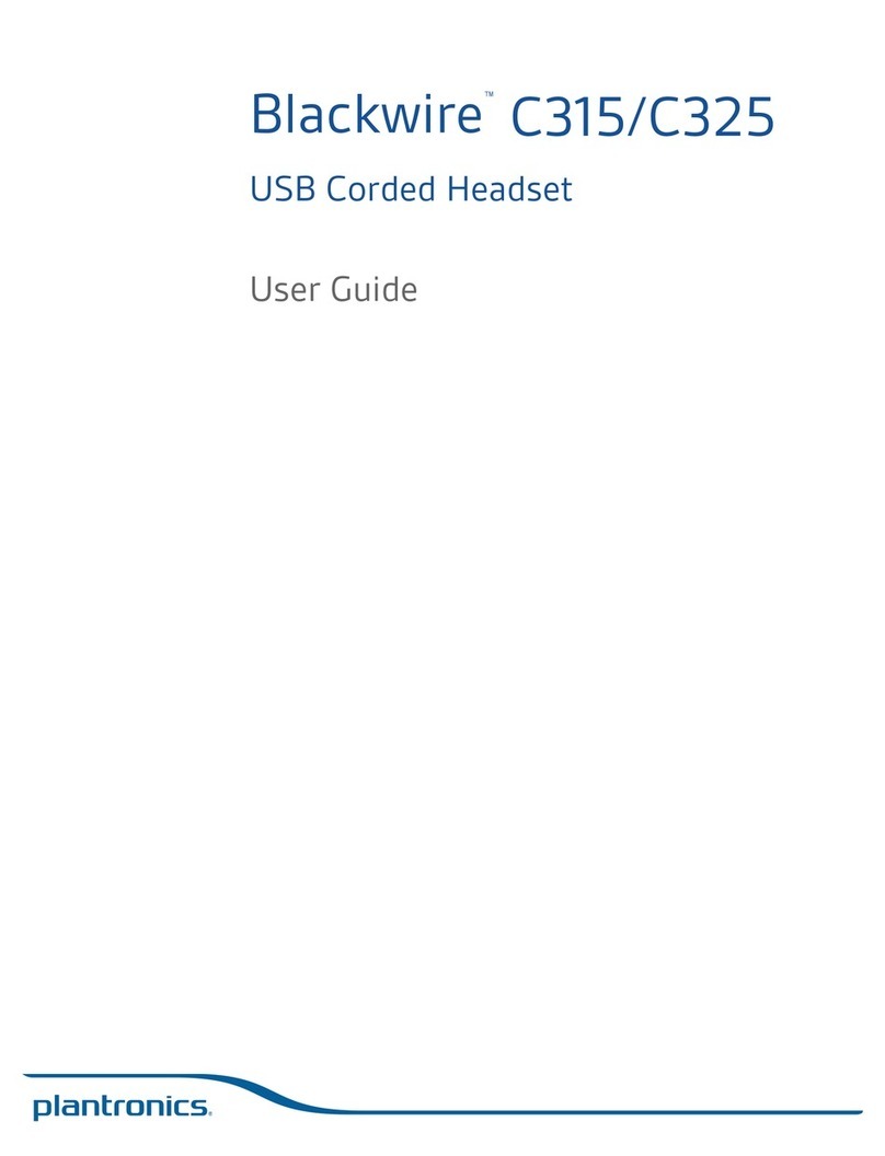 Plantronics Blackwire C315 user guide