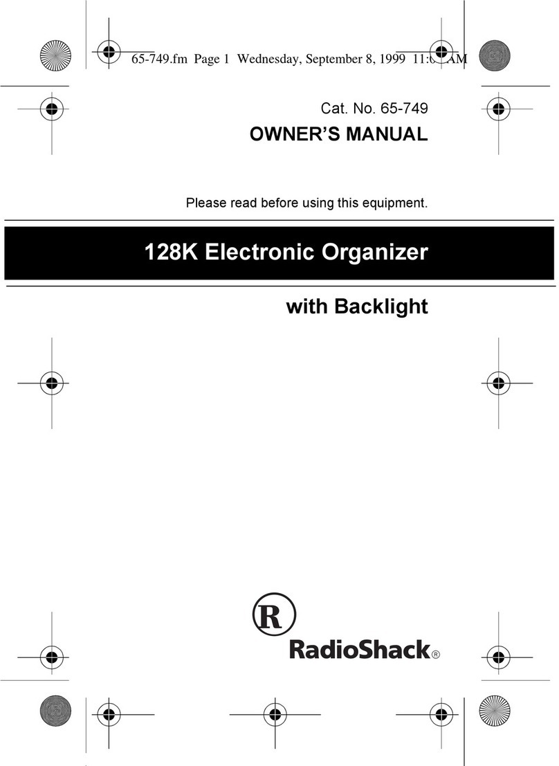 Radio Shack 128K owner's manual