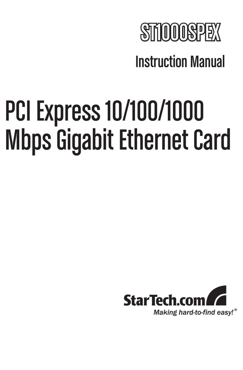 StarTech.com ST1000SPEX instruction manual