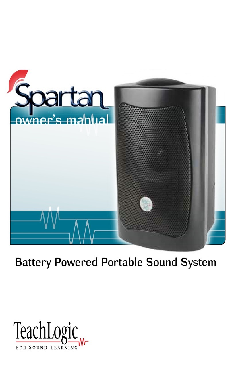 TeachLogic Spartan owner's manual