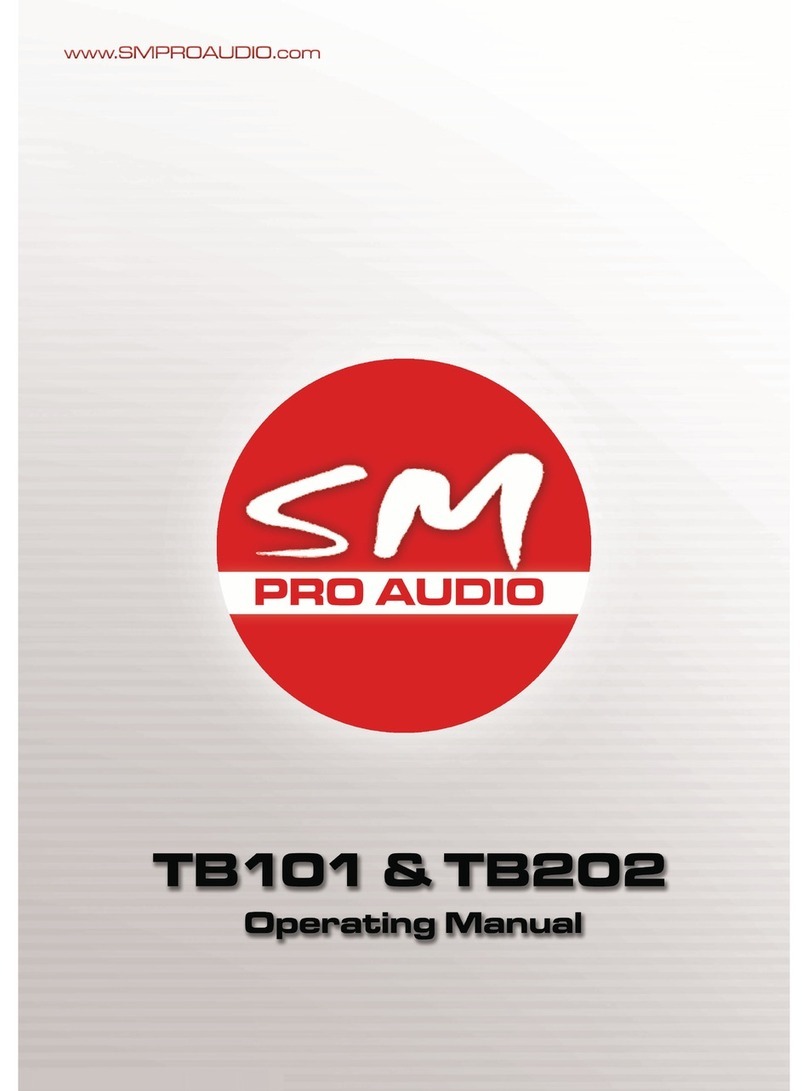 SM Pro Audio TB101 User manual