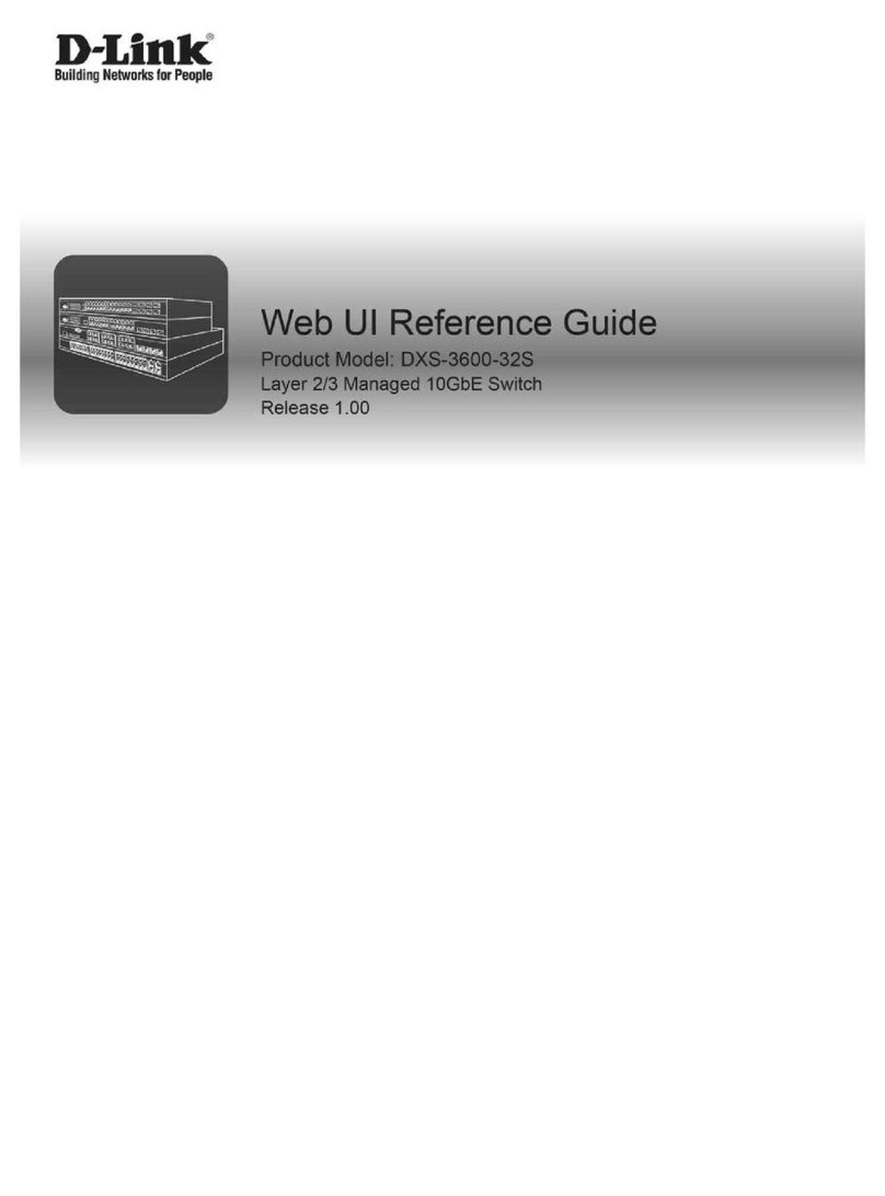 D-Link DXS-3600-32S User manual