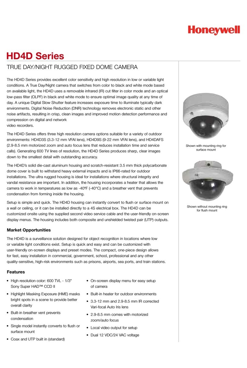 Honeywell HD4D3S Specifications