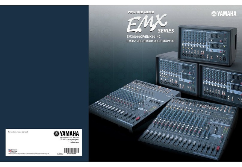 Yamaha EMX5016CF User manual