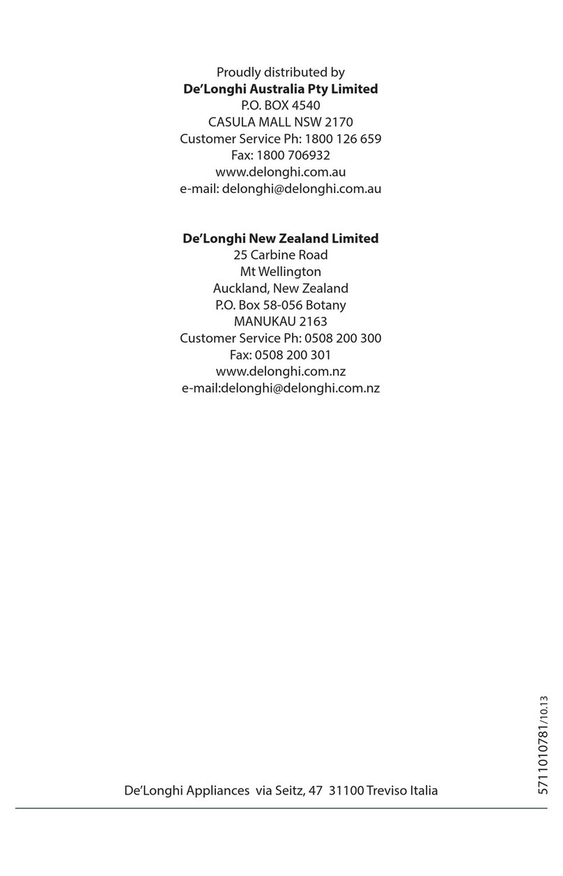 DeLonghi TRD41500ET User manual