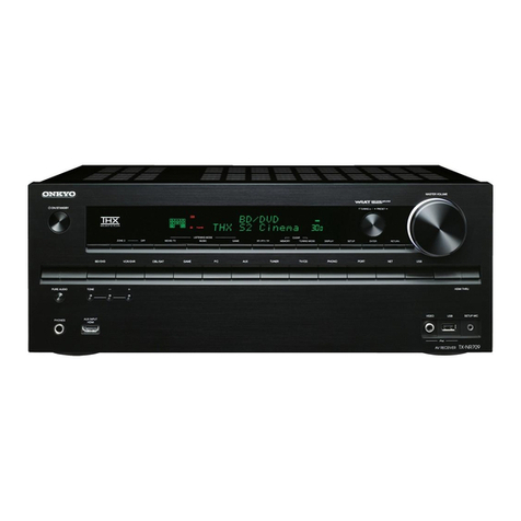 Onkyo TX-NR709 Firmware update guide
