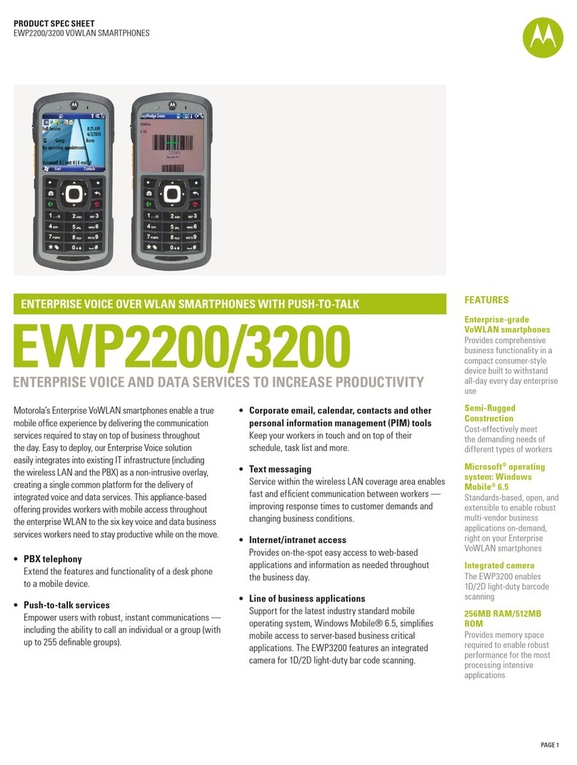 Motorola EWP2200 System manual