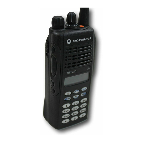 Motorola HT1250 LS User manual
