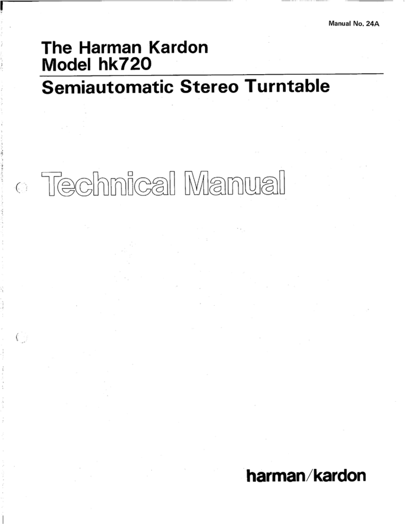 Harman Kardon hk720 User manual Harman Kardon hk720 User manual