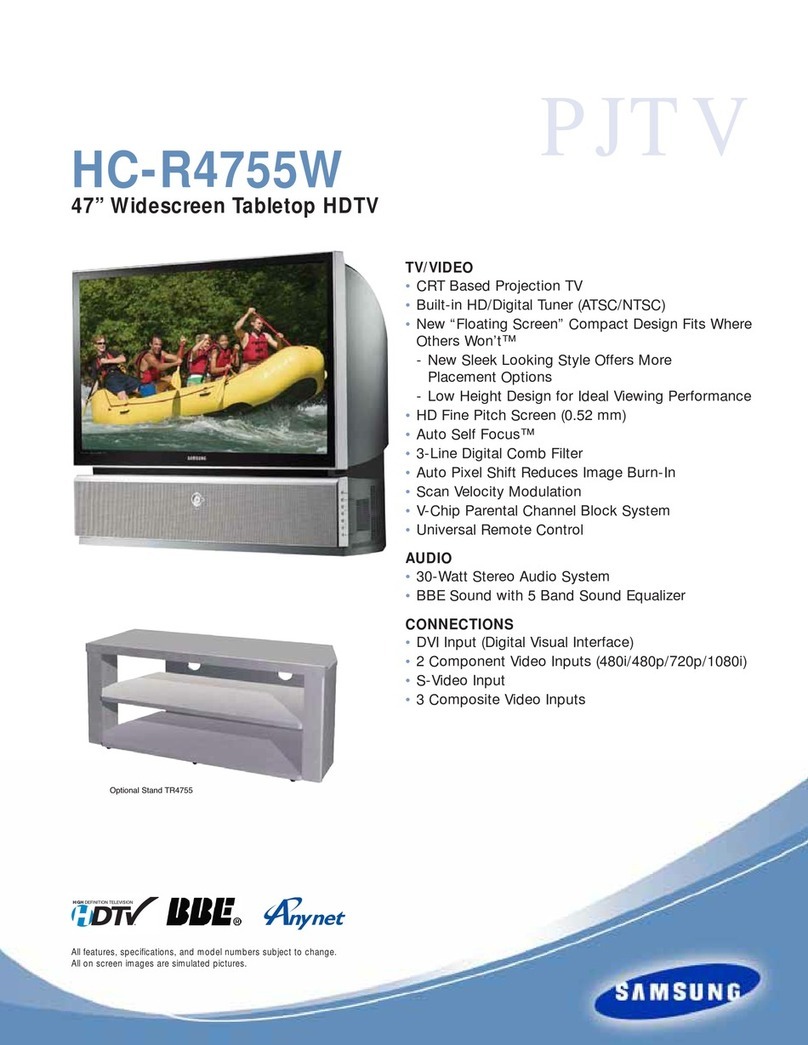 Samsung HC-R4755W User manual
