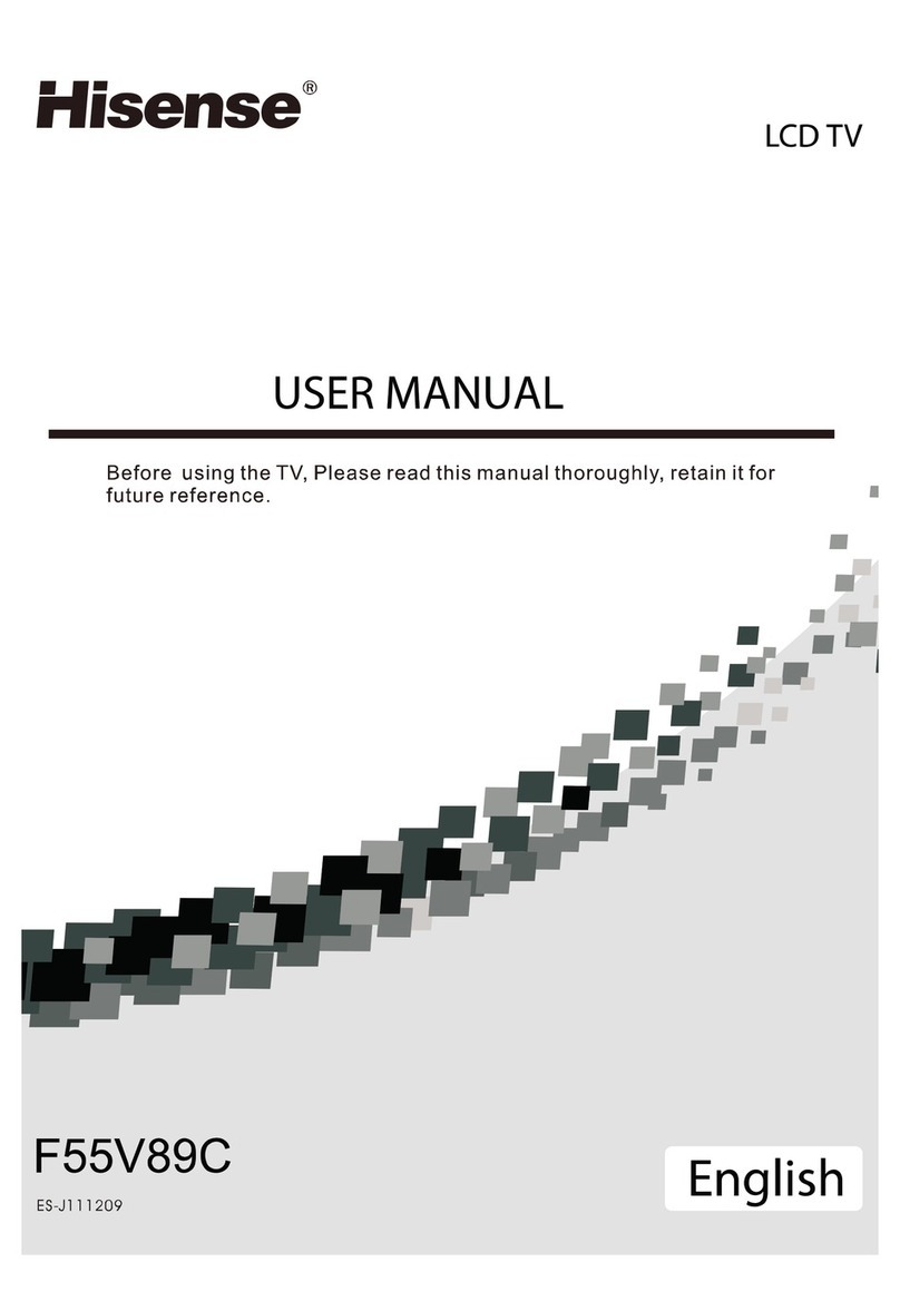 Hisense F55V89C User manual