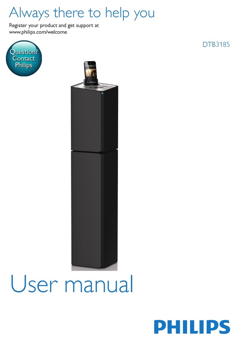 Philips DTB3185 user manual