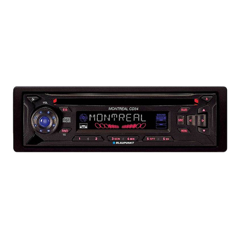 Blaupunkt MONTREAL CD34 User manual Blaupunkt MONTREAL CD34 User manual