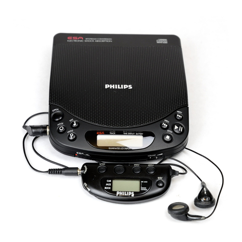 Philips AZ6847 User manual