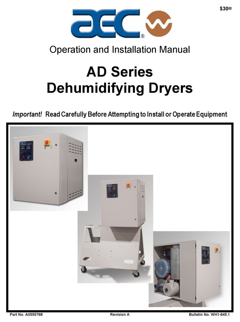 AEC AD Series Operation and installation manual