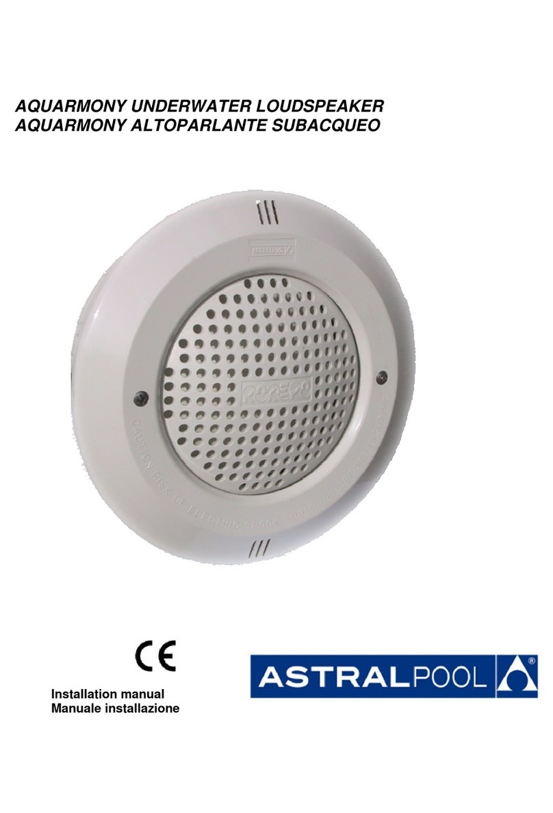 Astral Pool Aquarmony installation manual