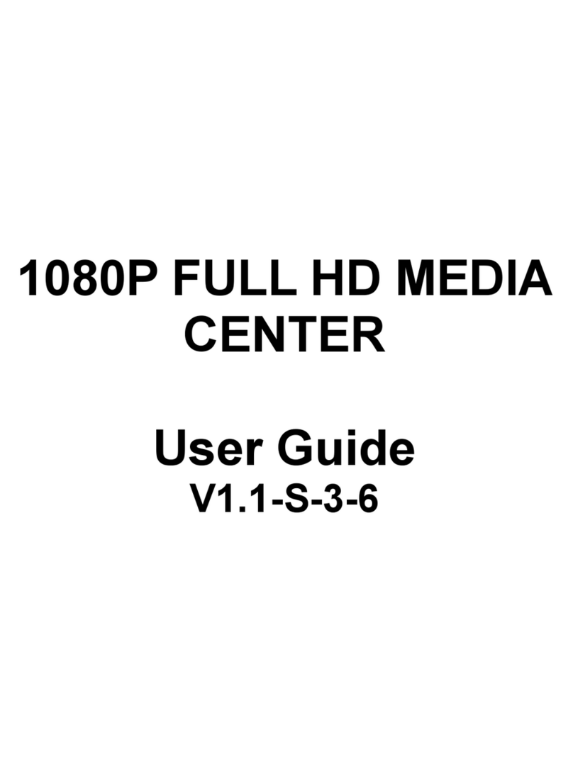 Icom 1080P Full HD Media Center user guide