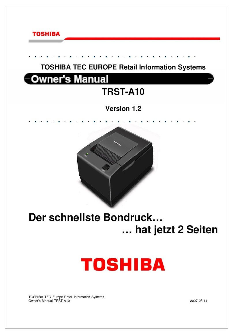 Toshiba TRST-A10 SERIES User manual