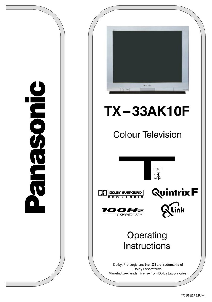 Panasonic TX-33AK10F User manual