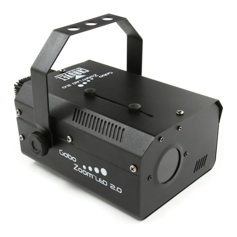 Chauvet Gobo Zoom LED 2.0 user manual