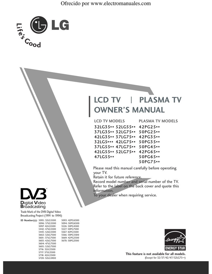 LG 32LG35 Series User manual