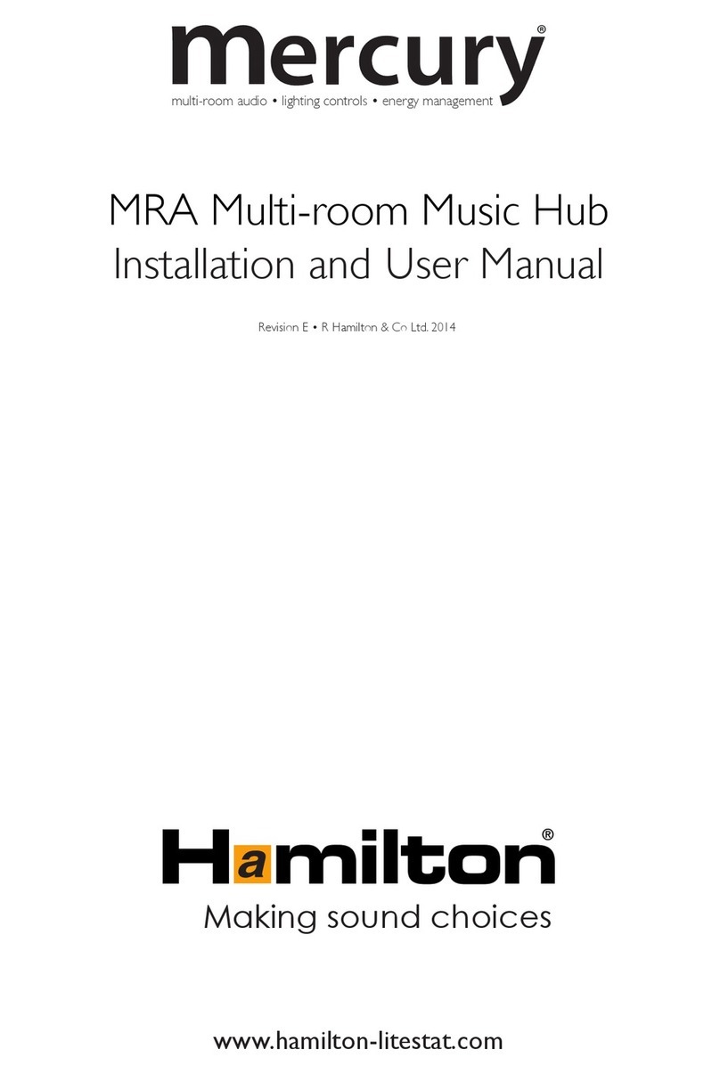 Mercury Mercury Installation and user manual